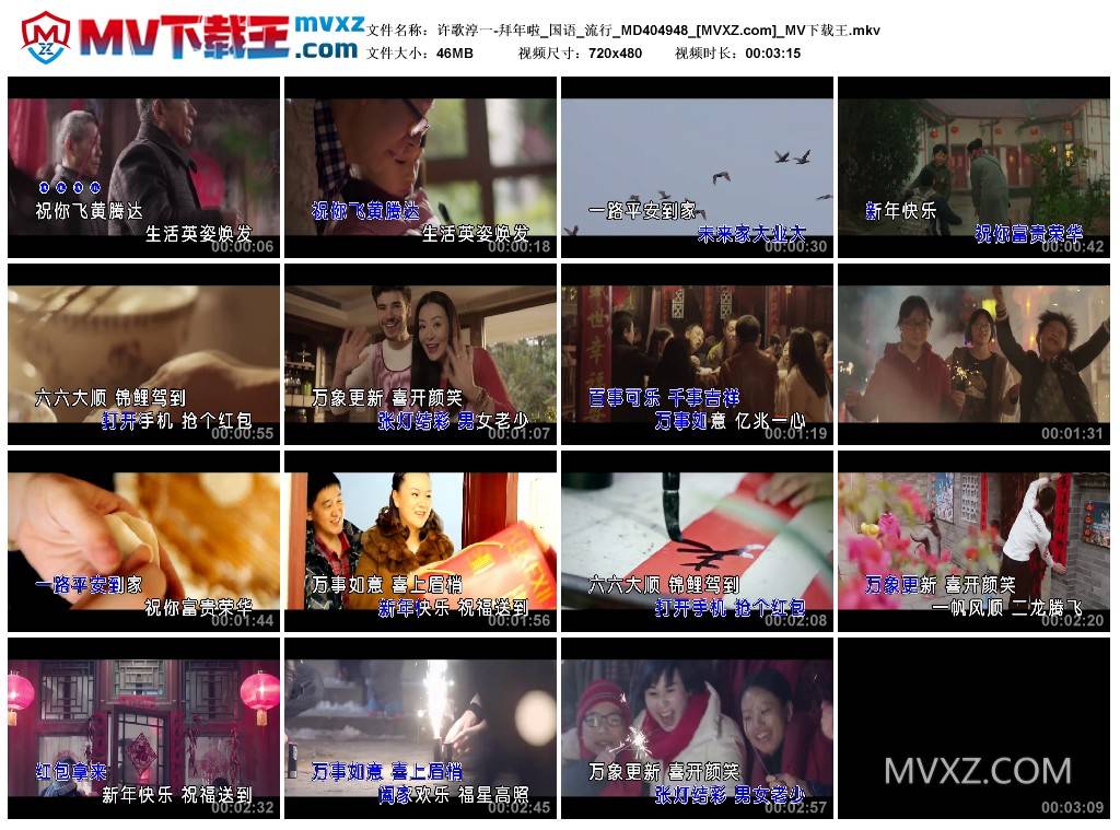 许歌淳一-拜年啦_国语_流行_MD404948